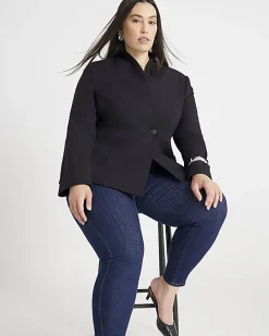 Indigo Pull-On Sculpt Skinny Jeans