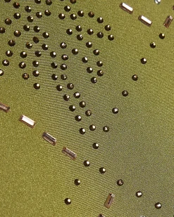 Khaki Diamante Bikini Bottom