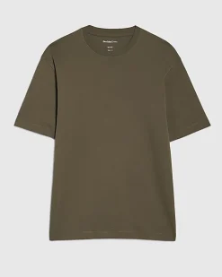 Khaki Essential Slim Fit Midweight T-Shirt