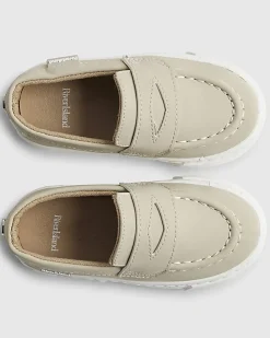 Mini Boys Beige Loafers