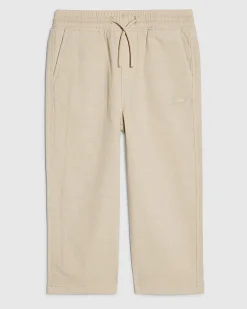 Mini Boys Beige Pull On Trousers