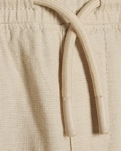 Mini Boys Beige Pull On Trousers