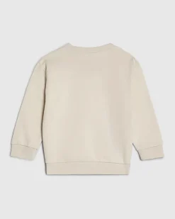 Mini Boys Beige River Studios Sweatshirt