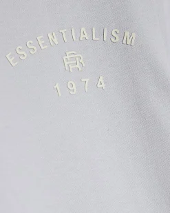 Mini Boys Blue Essentialism T-Shirt Set