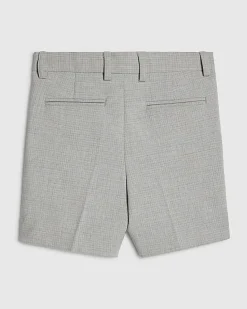 Mini Boys Blue Tailored Suit Shorts