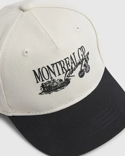 Mini Boys Cream Montreal Graphic Cap