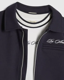 Mini Boys Navy Jacket 3 Piece Set