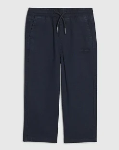 Mini Boys Navy Pull On Trousers