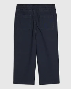 Mini Boys Navy Pull On Trousers