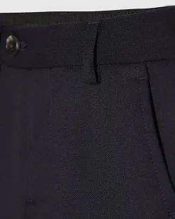 Mini Boys Navy Tailored Suit Trousers