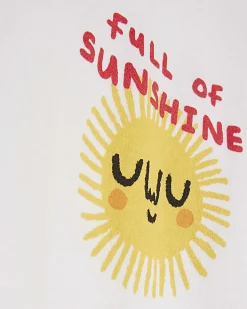 Mini Boys White Abbie Rosie Sunshine T-Shirt