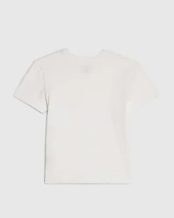 Mini Boys White Crest T-Shirt
