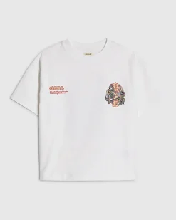Mini Boys White Japanese Dragon T-Shirt