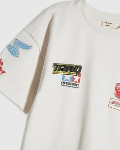 Mini Boys White Motorsport T-Shirt Set