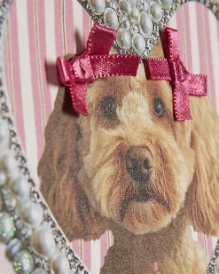 Mini Girls Pink Puppy Pyjamas Set