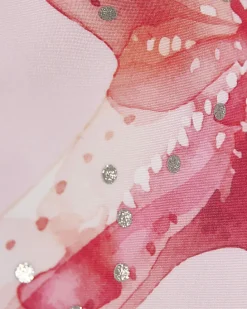 Mini Girls Pink Starfish Swimsuit Set
