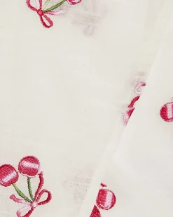 Mini Girls White Cherry Skort Set