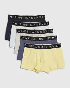 Multi Colour MCMXII Pack Of 5 Trunks