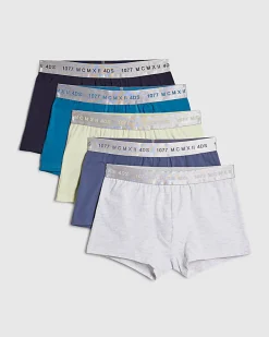 Multi Colour Pack Of 5 MCMXII Trunks