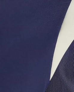 Navy Colour Block High Waisted Shaping Brief