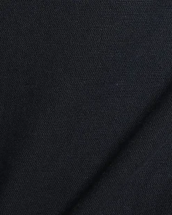 Navy Linen Blend Skort