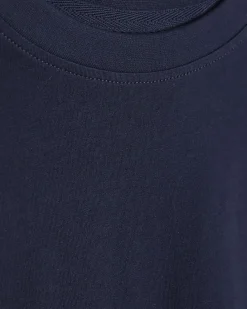 Navy Loose Fit Short Sleeve T-shirt