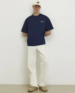 Navy Oversized Casa Carta T-Shirt