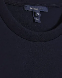 Navy Oversized Premium Crew Neck T-Shirt