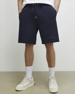 Navy Premium Regular Fit Sanctuaire Shorts