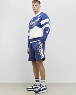 Navy Regular Fit Mont Prix Shorts