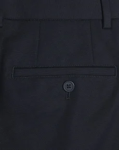 Navy Slim Fit Stretch Chino Trousers