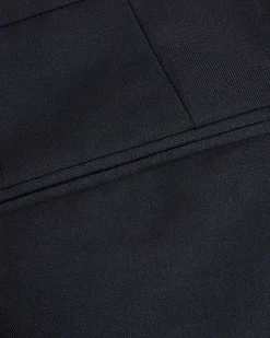 Navy Slim Fit Suit Trousers