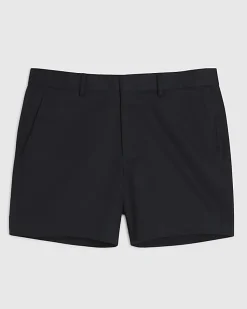 Navy Slim Short Length Stretch Chino Shorts