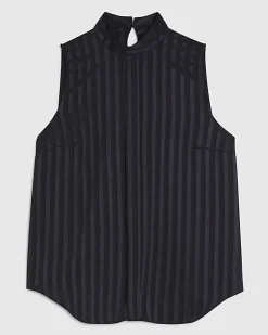 Navy Stripe Tunic Cami