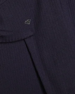 Navy Twist Top Lounge Set