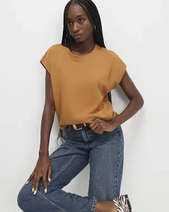 Orange Grown On Sleeve T-Shirt