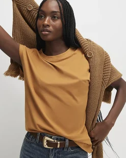 Orange Grown On Sleeve T-Shirt