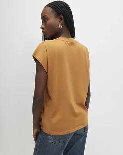 Orange Grown On Sleeve T-Shirt