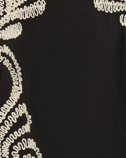 Petite Black Craft Stitch Tank Top