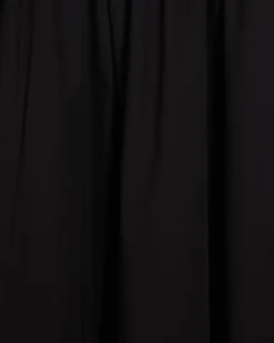 Petite Black Short Sleeve Hybrid Maxi Dress