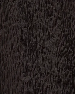 Petite Brown Pull On Textured Culottes