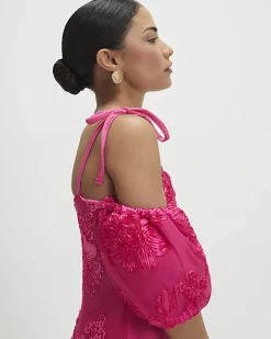 Petite Pink Cornelli Maxi Dress