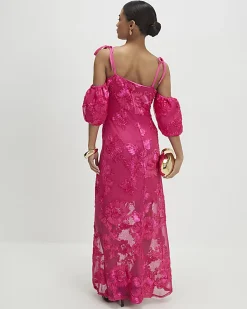 Petite Pink Cornelli Maxi Dress