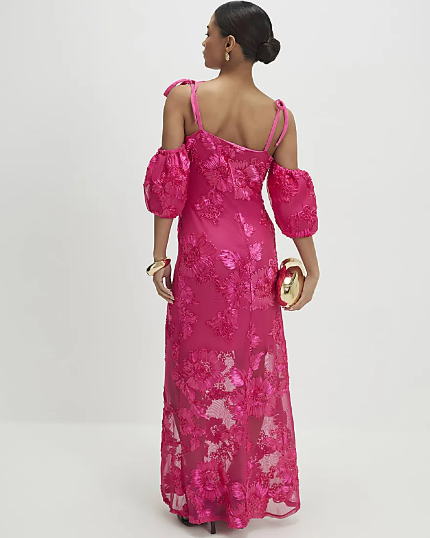 Petite Pink Cornelli Maxi Dress