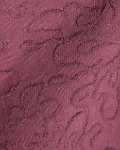 Petite Pink Jacquard Boxy T-Shirt