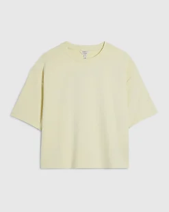 Petite Yellow Premium Boxy T-shirt