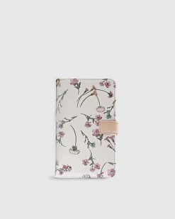 Pink Floral Travel Wallet
