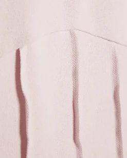 Pink High Neck Corset Top