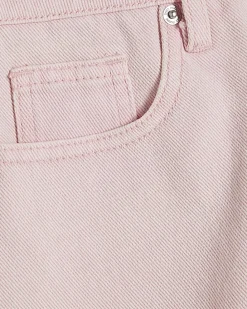 Pink Hotpant Denim Shorts