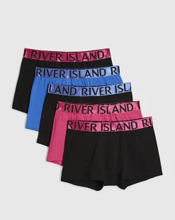 Pink Pack Of 5 Trunks